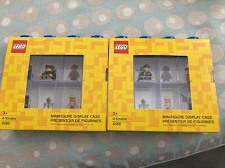 Preview of the first image of Brand New Lego Minifigure display cases..