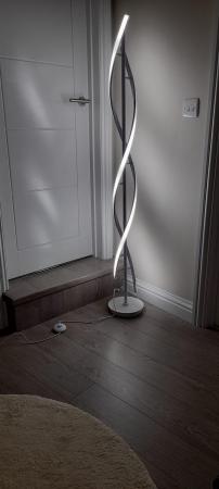 Image 2 of Home & Living White LED Floor Lamp