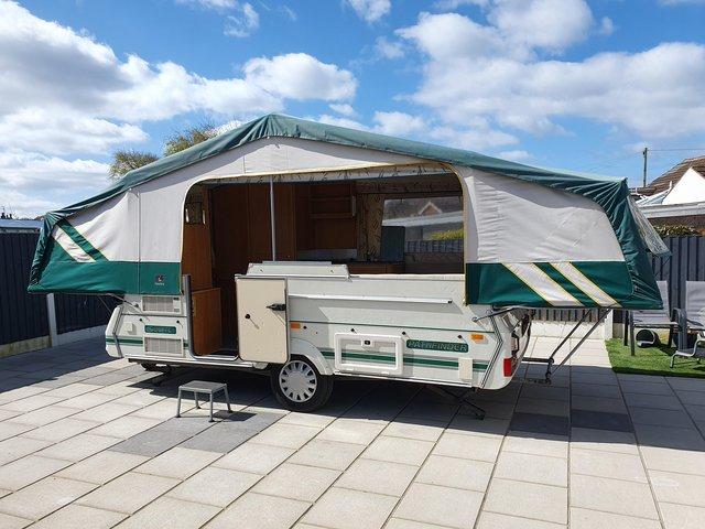Preview of the first image of 2002 Pennine Pathfinder Folding Camper.