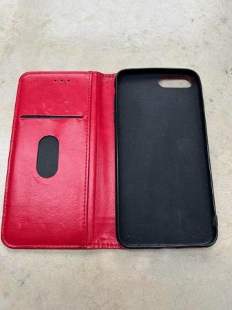 Image 2 of I phone 7 Case with Magnetic Closure. Very Good Condition