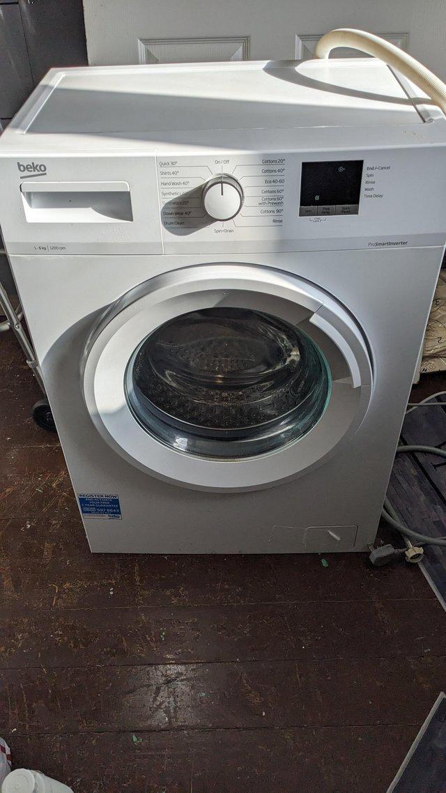 Preview of the first image of Beko 7kg washing machine.