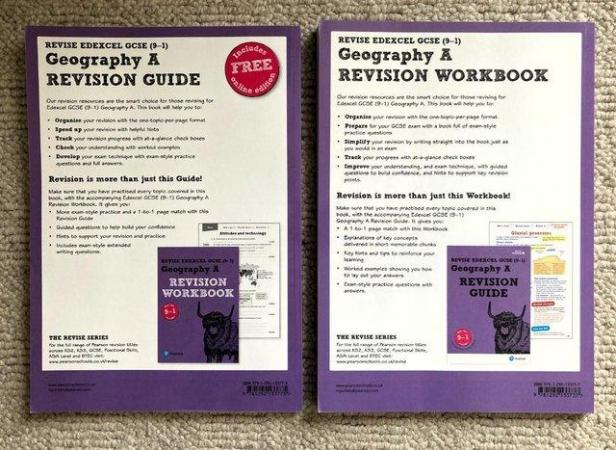 Image 2 of NEW GCSE BOOKS GEOGRAPHY A EDEXCEL WORKBOOK & GUIDE SCHOOL