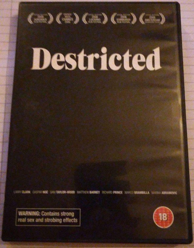 Preview of the first image of Destricted DVD (3 short films).