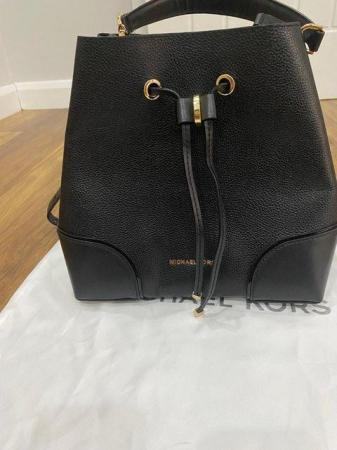 Image 3 of Michael Kors Black Leather Bag