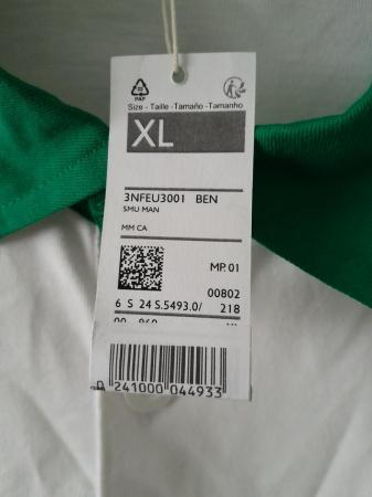 Image 1 of Mens benetton rugby shirt XL