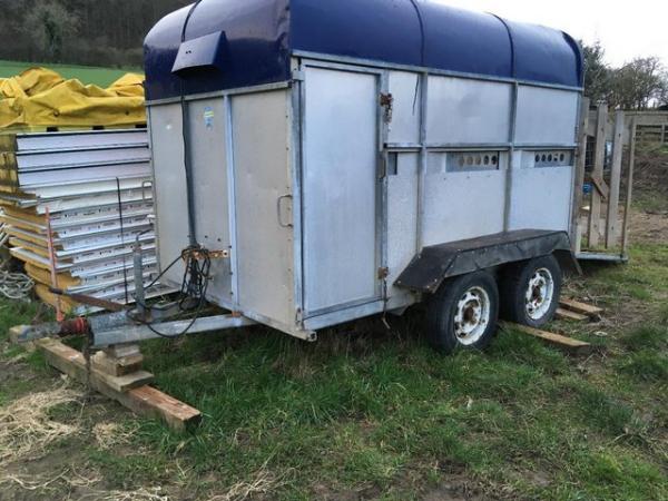 Image 7 of Twin Axle Box Trailer Storage Shed Conversion Repair Project