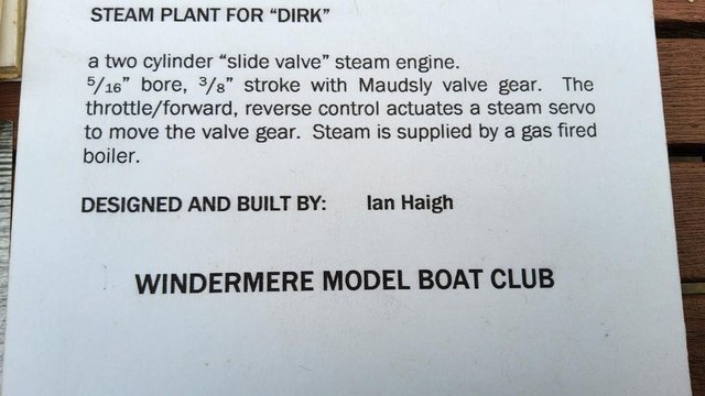 Image 16 of Model boat live steam,45 inch museum quality steam yacht
