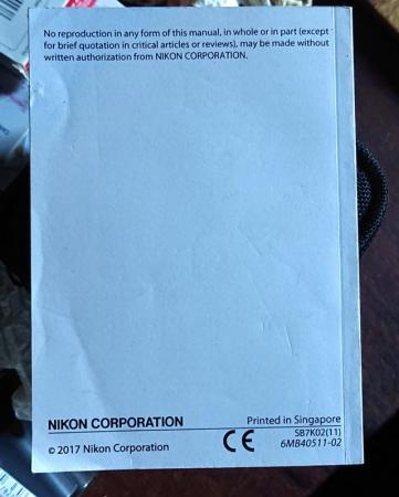 Image 2 of Nikon D850 DSLR - Original Instruction Manual