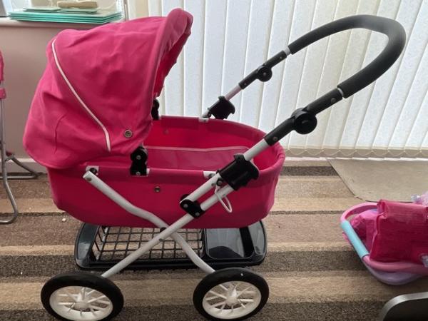 Image 2 of Dolls pram and buggy and car seat