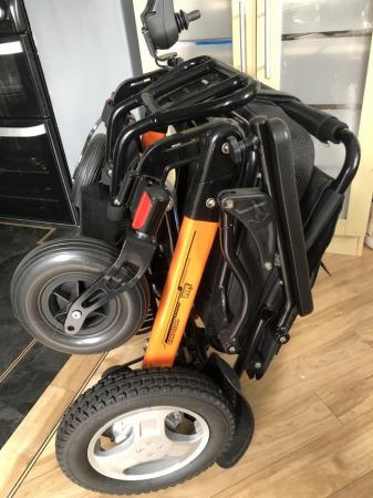 Image 3 of Ezi-Fold lightweight electric wheelchair