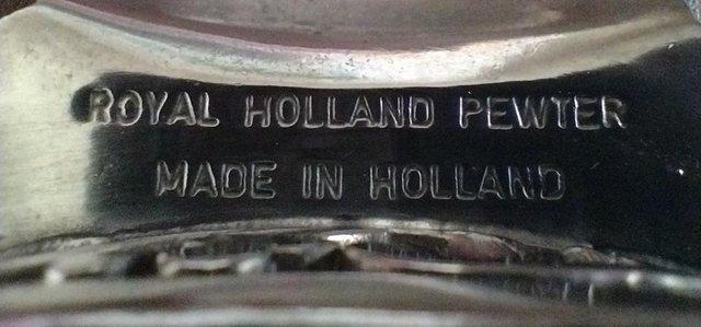 Image 3 of Vintage Pewter Tray by 'Royal Holland'