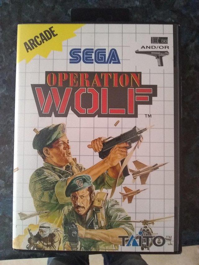 Preview of the first image of Sega megadrive game operation wolf.