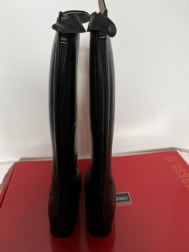 Preview of the first image of Sergio Grasso Ladies Riding boots - size 6 wide.