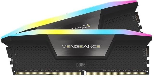 Image 1 of CORSAIR VENGEANCE RGB 32GB DDR5 7000MHz RAM Desktop Memory f