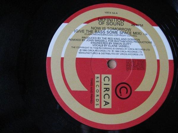 Image 2 of Definition Of Sound- Now Is Tomorrow – 12” Vinyl Record