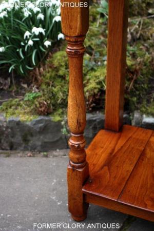 Image 80 of SOLID OAK HALL LAMP PHONE TABLE SIDEBOARD DRESSER BASE STAND