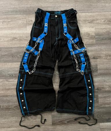 Image 3 of Y2K Tripp Rave chained link pants