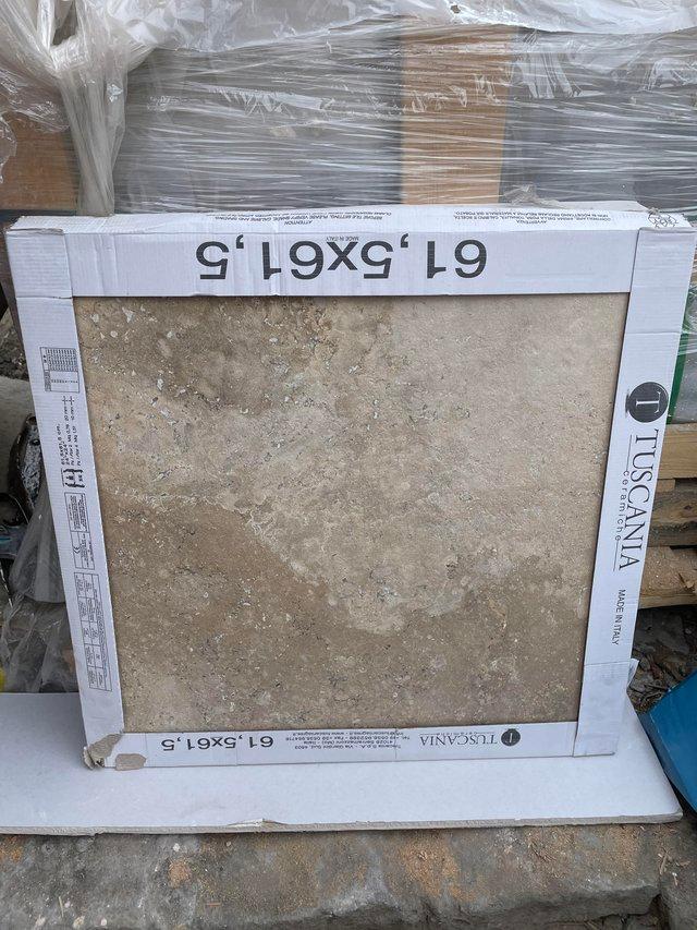 Preview of the first image of Porcelain floor tiles new in original boxes 24 sq mtrs.