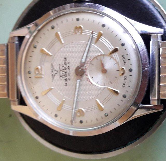 Preview of the first image of Vintage Rotherhams Manual wind Watch.