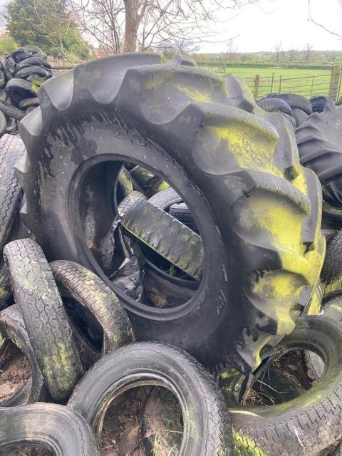 Preview of the first image of USED TYRES Tractor Truck Free.