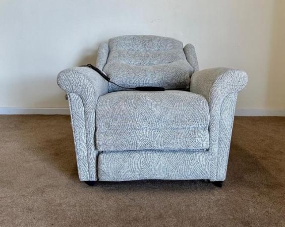 Image 13 of PRIDE ELECTRIC RISER RECLINER DUAL MOTOR GREY CHAIR DELIVERY