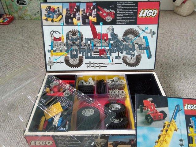Preview of the first image of lego vintage Technic set 8860 with box & instructions.