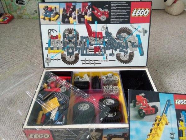 Image 1 of lego vintage Technic set 8860 with box & instructions