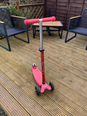 Image 2 of Pink Maxi Micro Scooter For Sale