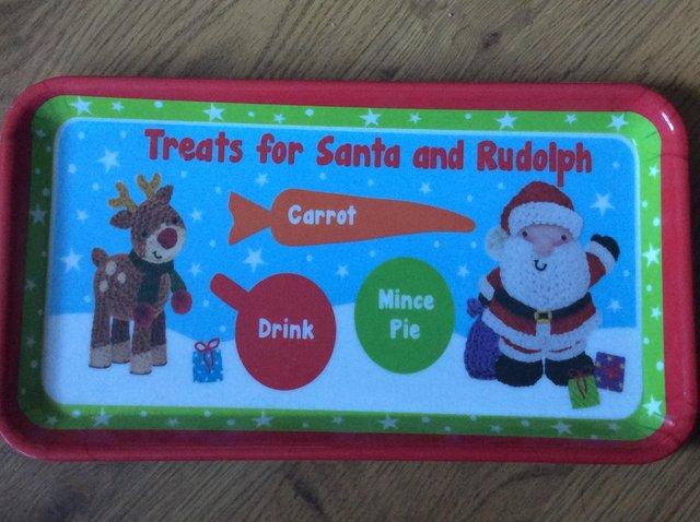 Preview of the first image of Christmas Eve Santa/reindeer treats  tray.