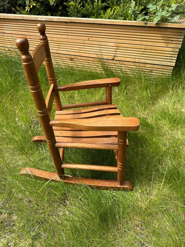 Preview of the first image of Children’s vintage rocking chair.