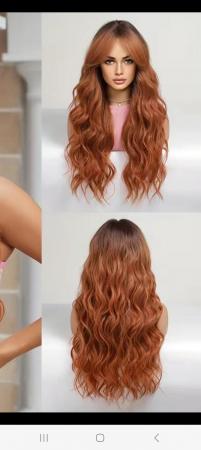 Image 1 of Nice Copper red wigs X2 wigs ..