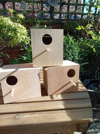 Image 7 of New plywood nest boxes for budgies or javas or similar size