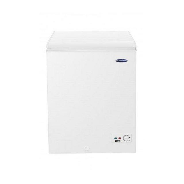 Preview of the first image of ICEKING 137L WHITE NEW BOXED CHEST FREEZER-1 BASKET-FAB.