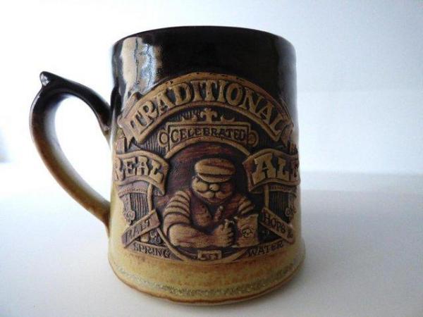Image 1 of Real Ale Stoneware Pint Tankard, Stonebridge Studio Pottery