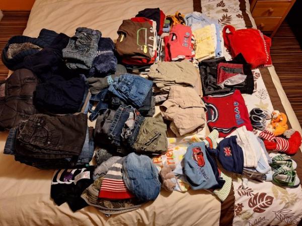 Image 2 of Boys clothes bundle size 0-18 months
