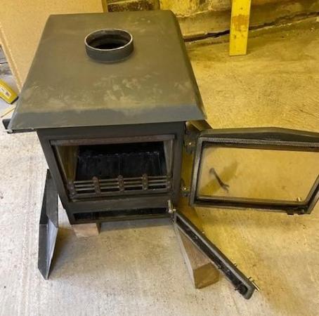 Image 4 of Double multi-fuel stove 12kw output - reduced price!