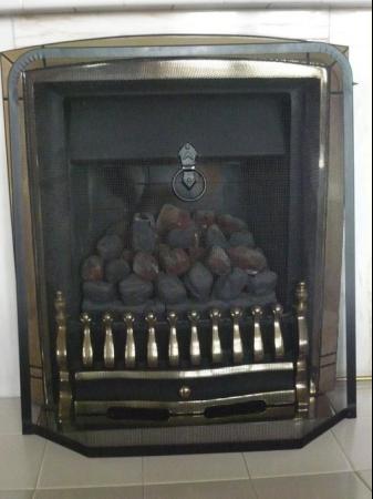 Image 1 of Fireguard - black powder coated cast iron