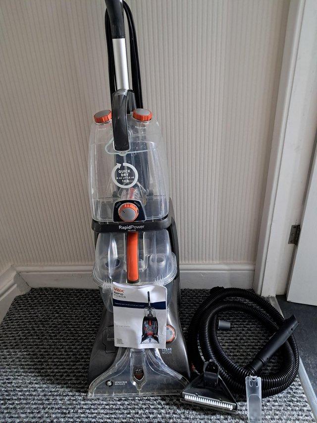 Preview of the first image of Vax rapid power carpet cleaner.