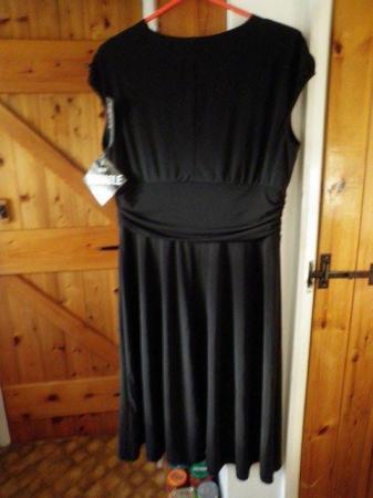 Image 3 of R & M Richards BLACK DRESS size 14 UNWORN