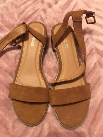 Image 2 of Tan sandals  in size 8 never worn