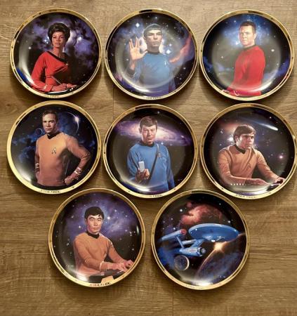 Image 2 of Star Trek 25th anniversary plates