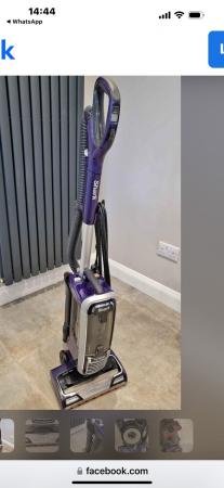 Image 1 of Shark vacuum cleaner. Upright, anti hair wrap