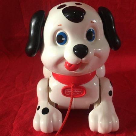 Image 3 of Fisher Price pull-along toy dog, 4 sound effects.12 months +