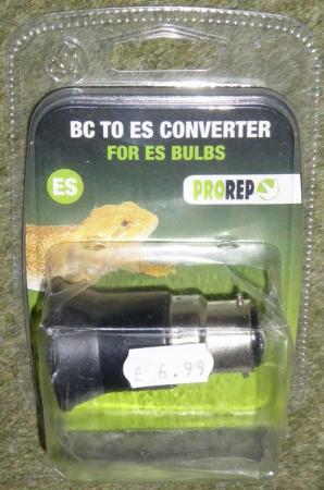 Image 4 of PROREP REPTILE LAMP CONVERTER B/C to E/S reptile