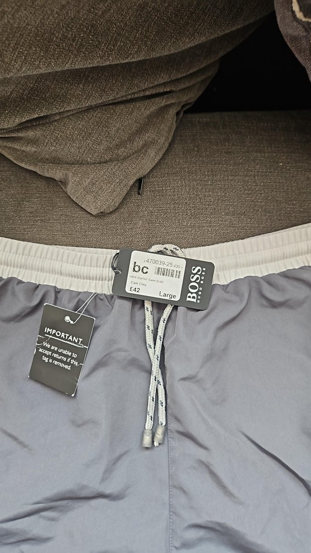 Preview of the first image of Brand New Hugo Boss Swimming Shorts.