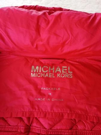 Image 3 of Michael Kors Red Padded Jacket / Coat size M