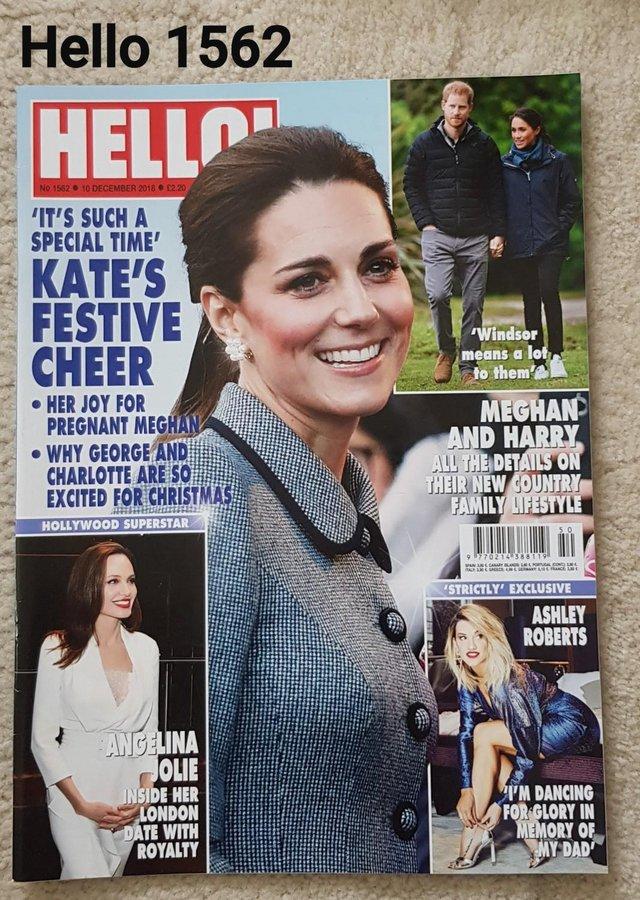 Preview of the first image of Hello Magazine 1562 - Special Time - Kate's Festive Cheer.