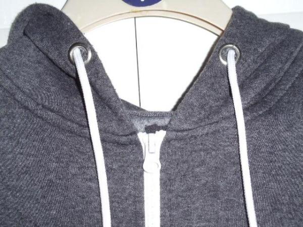 Image 1 of Noroze Men's Hoodie Sweatshirt/Jumper Sleeveless Dark Grey S