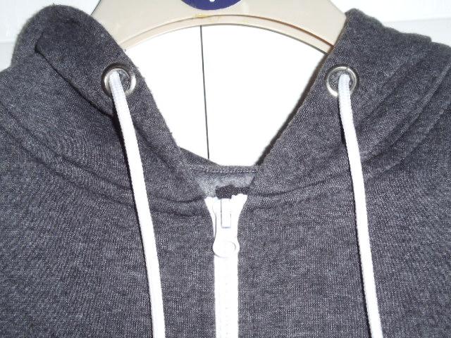 Preview of the first image of Noroze Men's Hoodie Sweatshirt/Jumper Sleeveless Dark Grey S.