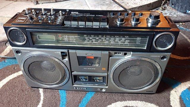 Image 1 of Sanyo M9990L Vintage Radio/Cassette - A Classic!